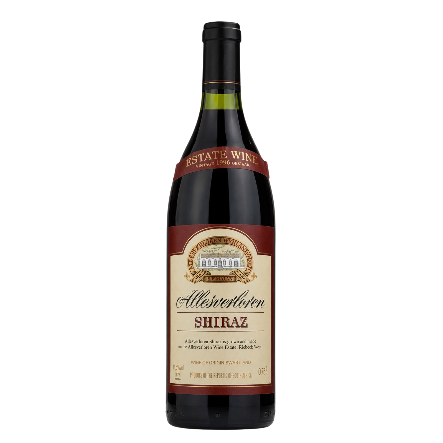 Allesverloren Shiraz 1996