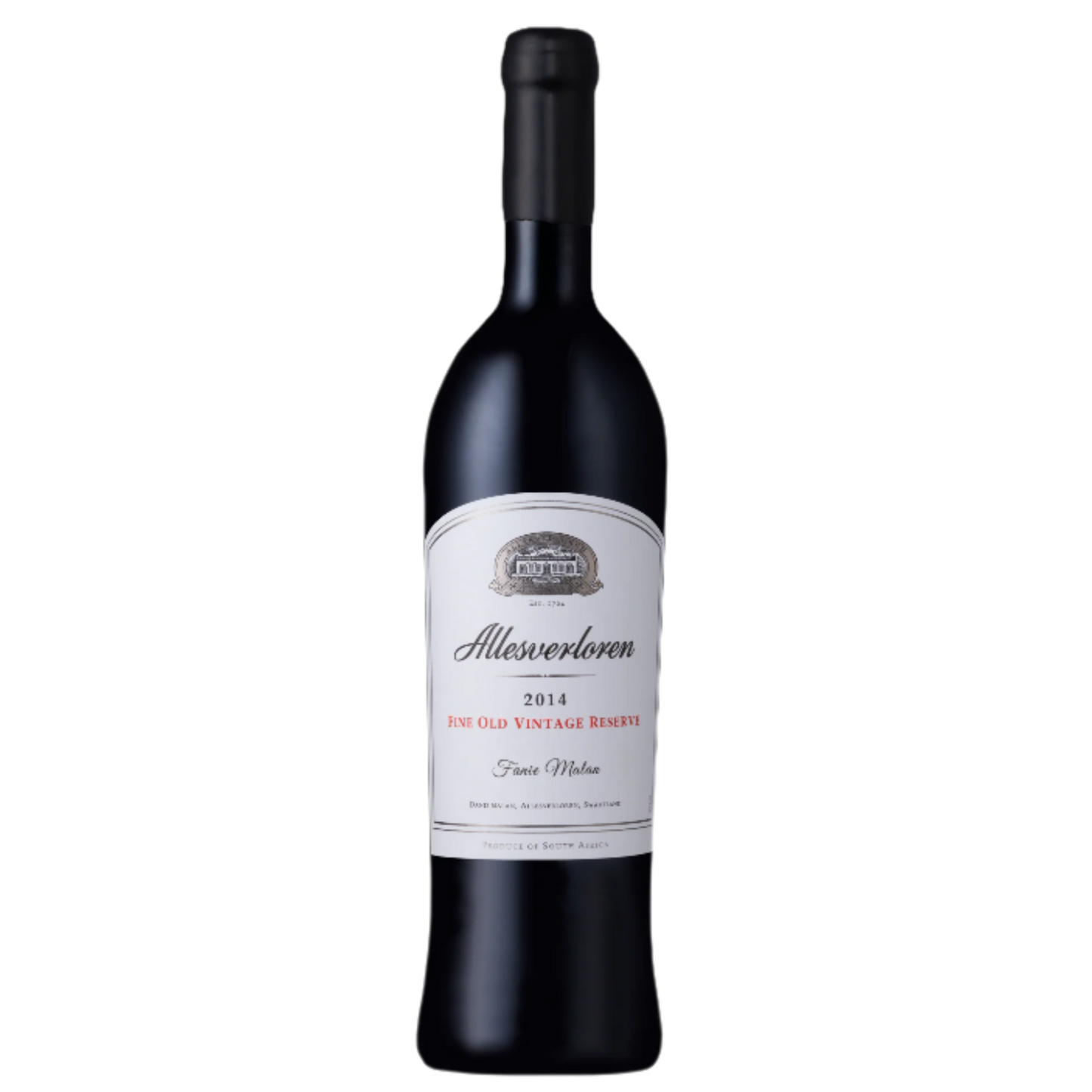 Allesverloren Fine Old Vintage Reserve 2014